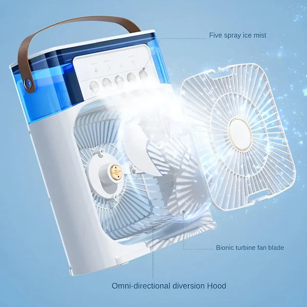 Air Conditioner Fan Fine Mist Water Function 4 in 1